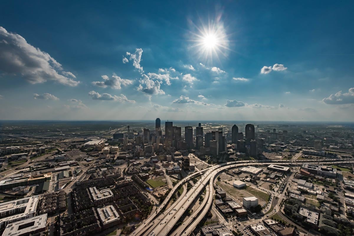 Aerial of Dallas