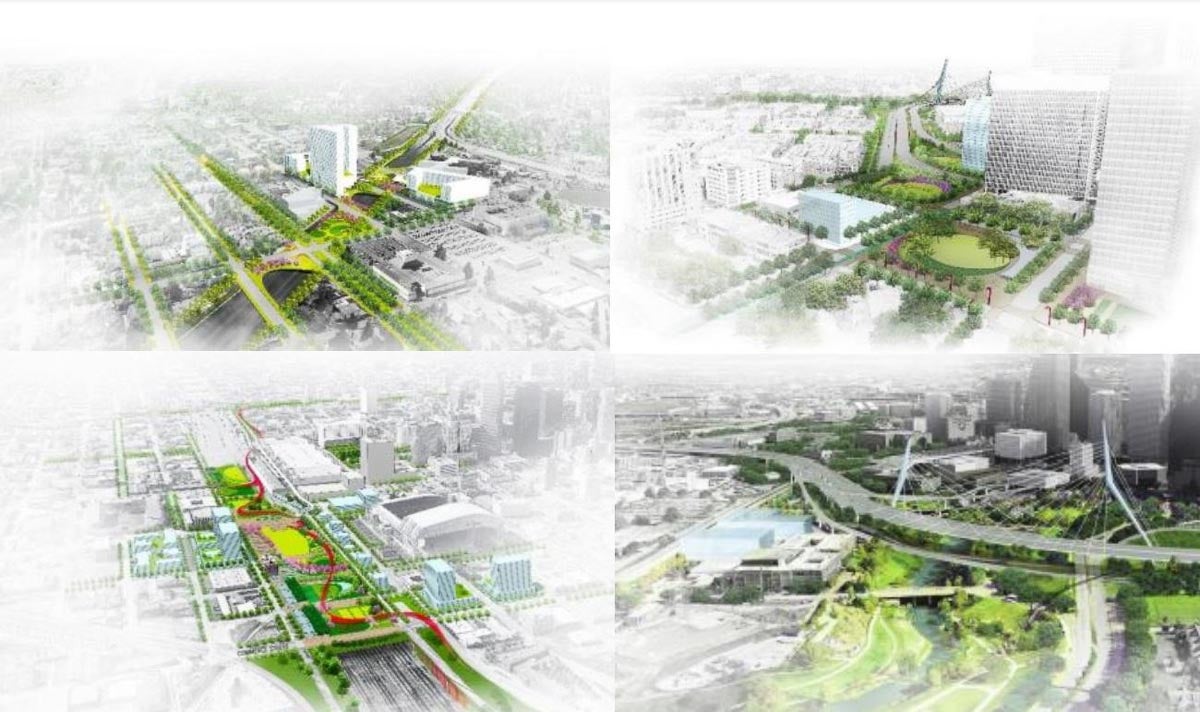 Park renderings following I-45 rerouting