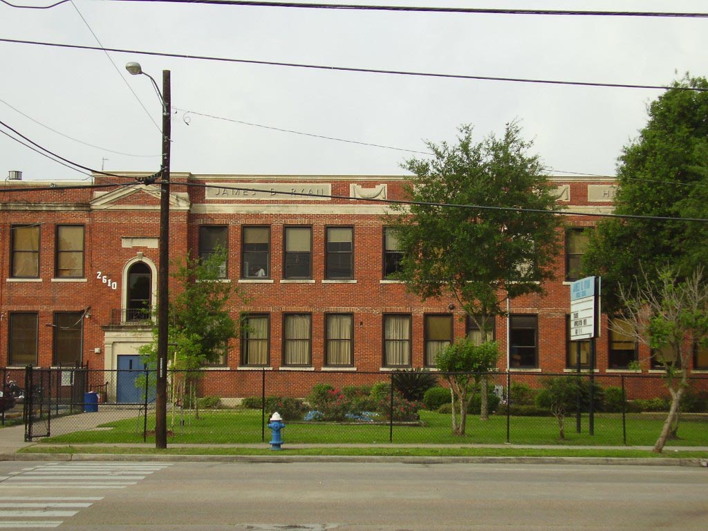 Ryan Middle School in Houston