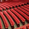 Photo of an empty concert hall in Houston