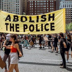 Protestors in Philadelphia