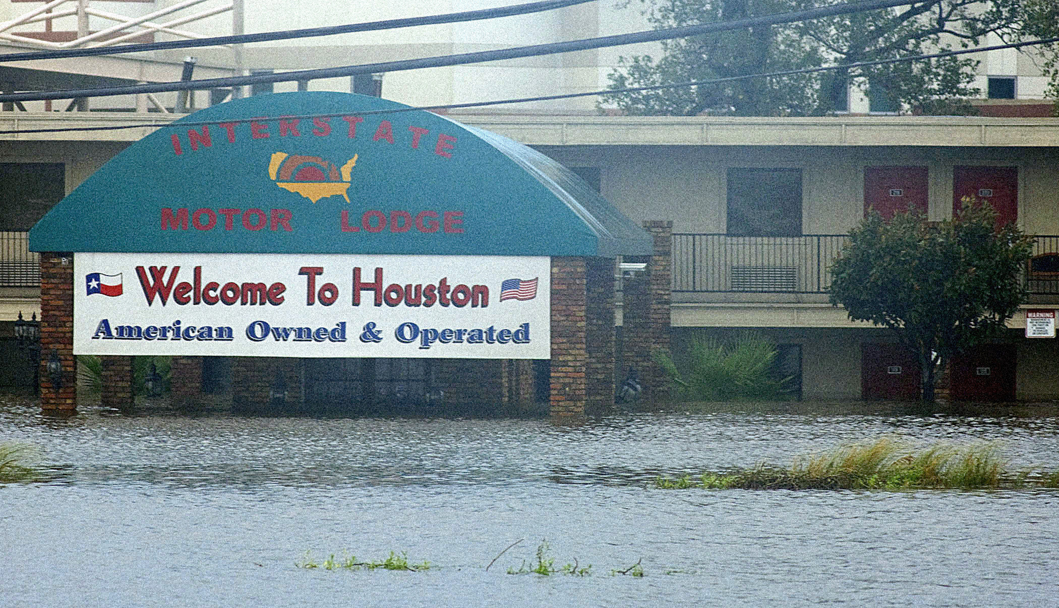 Hurricane Harvey Flooding. US Navy photo.