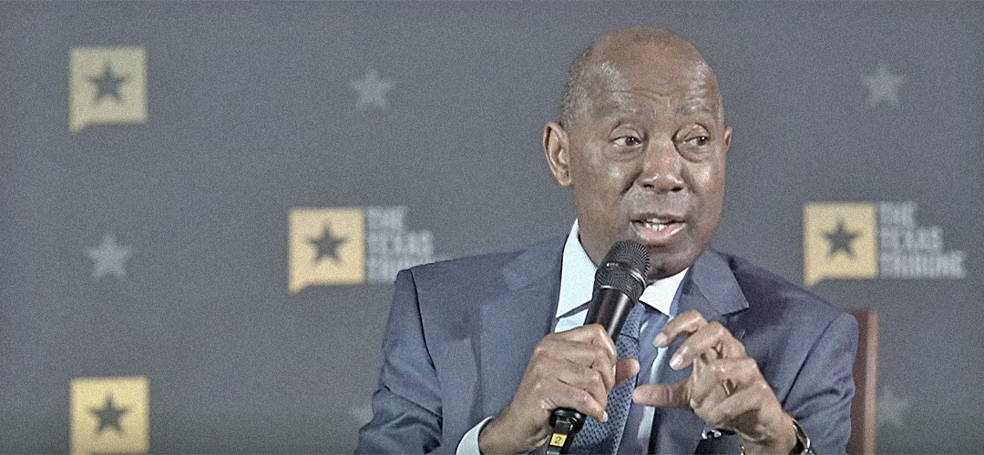 Mayor Sylvester Turner during a Q&A hosted by The Texas Tribune.