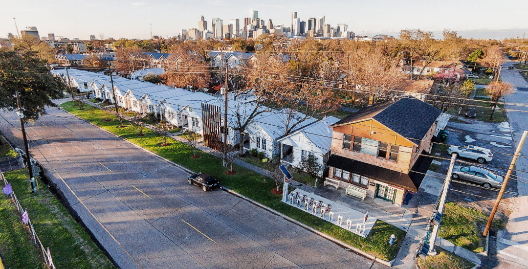 Project Row Houses aerial photo