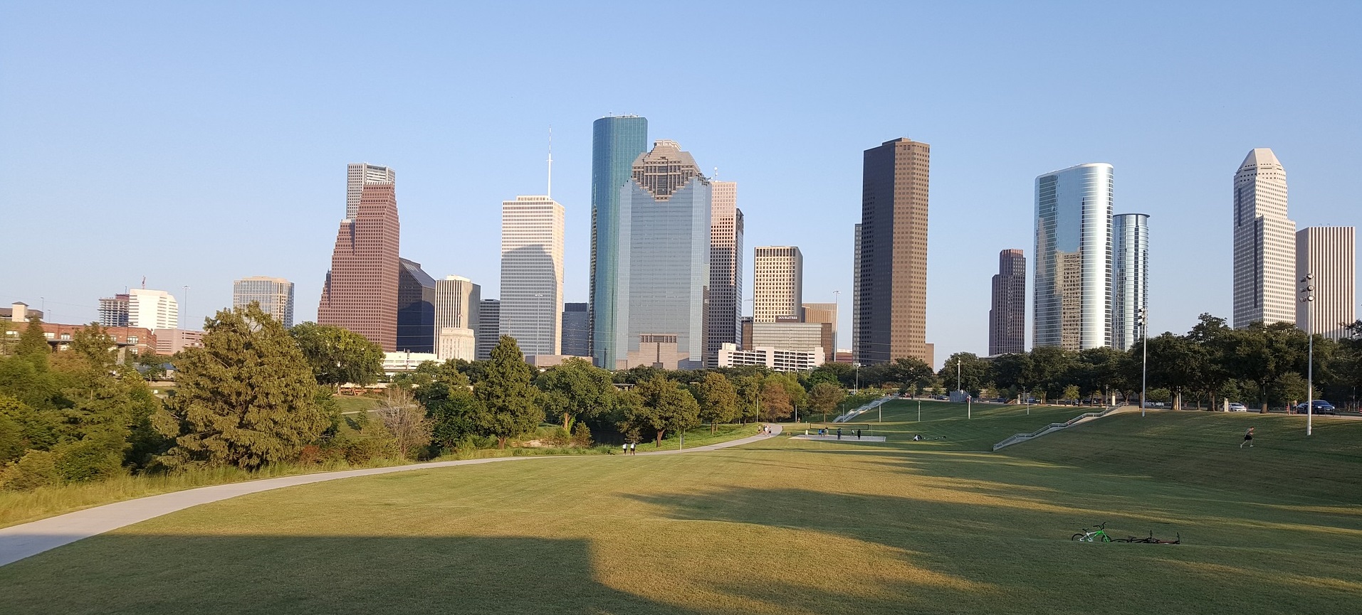 A view of the Houston skyline