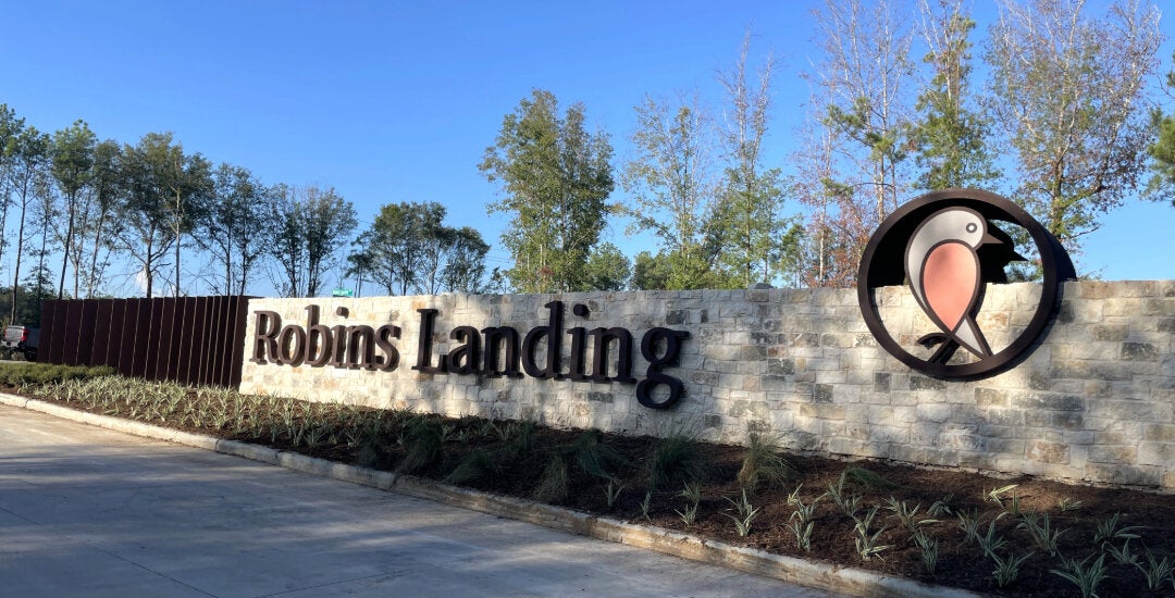 The Robins Landing development is on 127 acres of land, and will include 468 single-family homes.