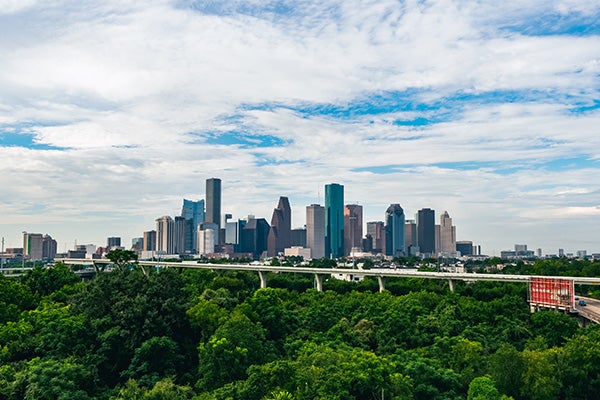 Houston skyline'