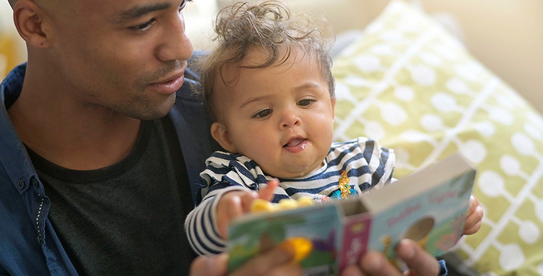 Parent and child reading