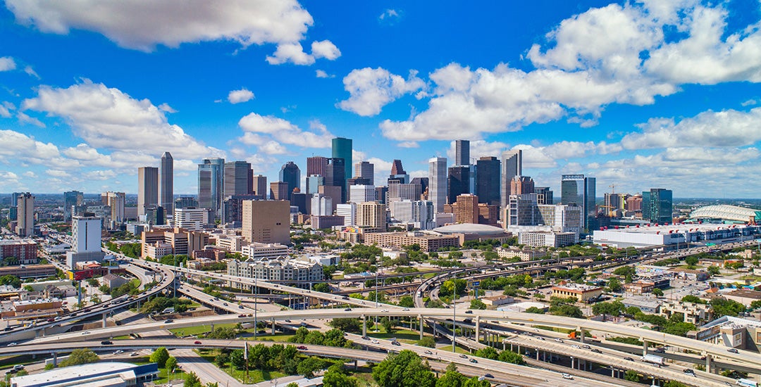 city of houston skyline