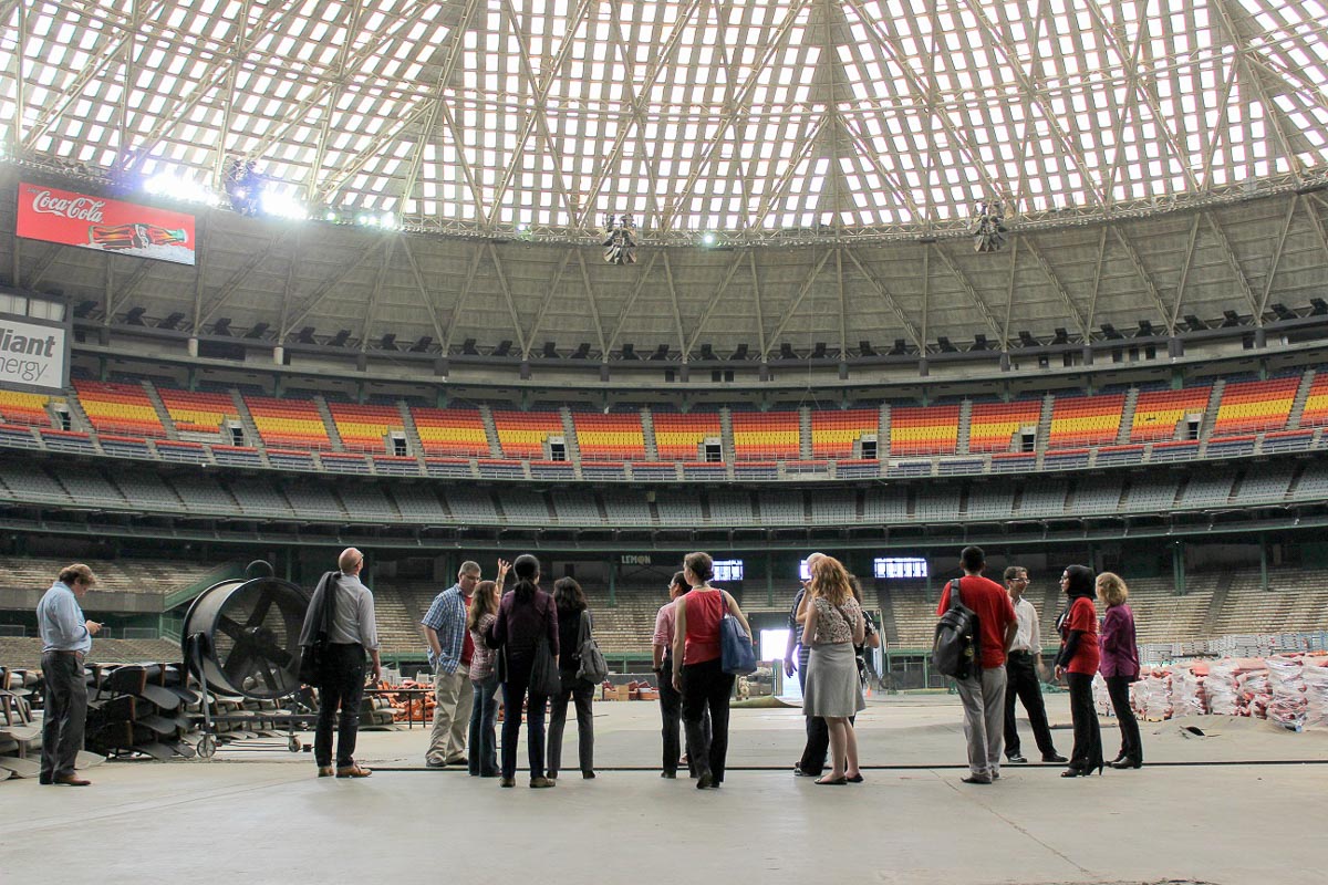 Astrodome from inside