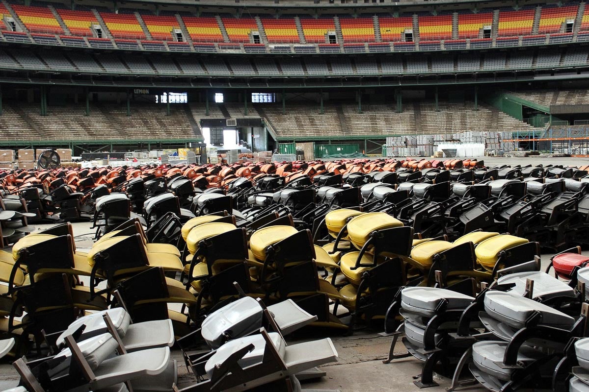 Astrodome from inside