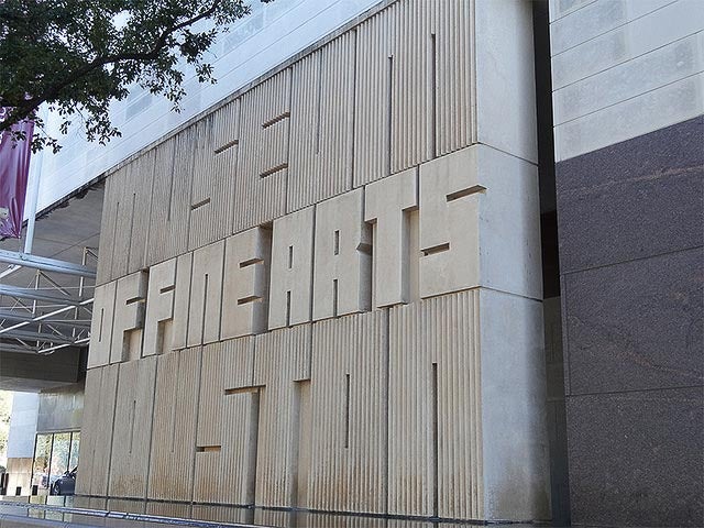 Museum of Fine Arts Houston sign