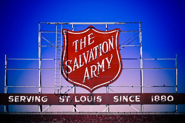 St. Louis Salvation Army sign