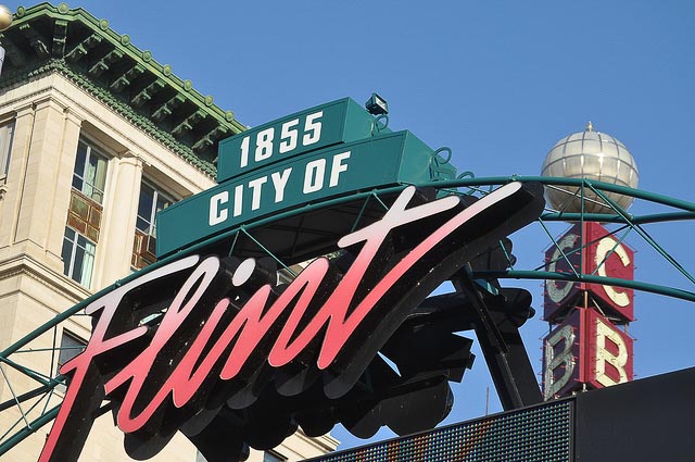 City of Flint sign