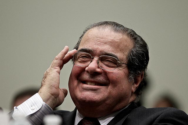 Head shot of Scalia