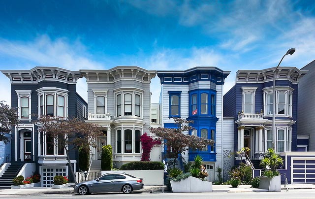 San Francisco row houses