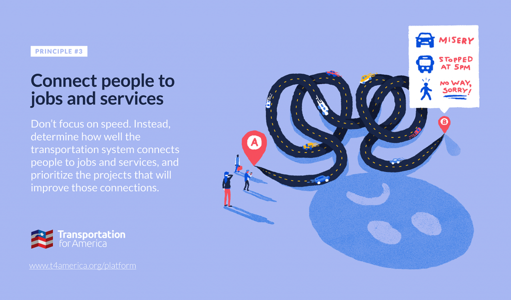 Connect people to jobs and services