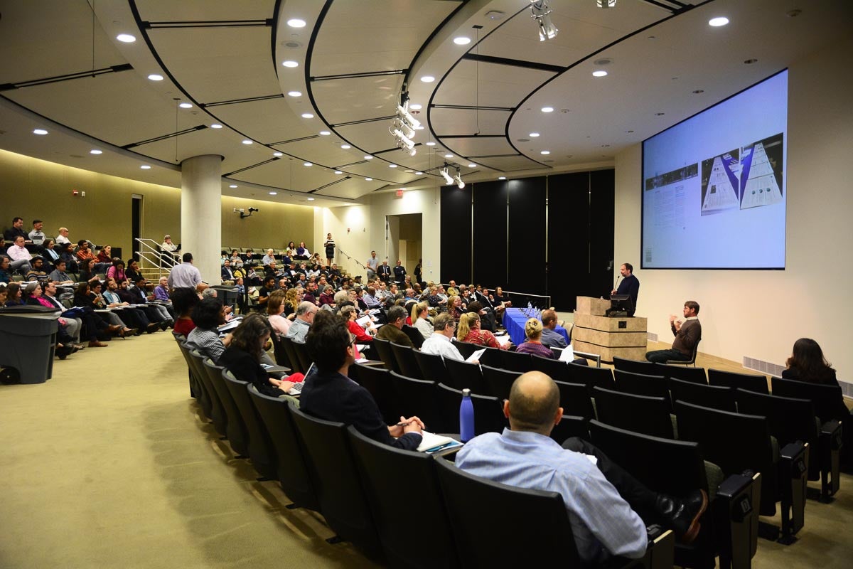 Auditorium during a lecture 