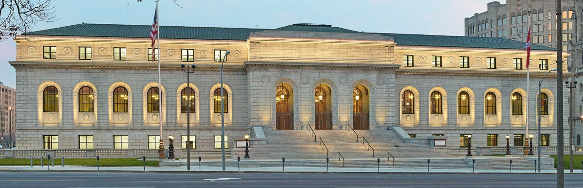 Exterior of St Louis Central Library
