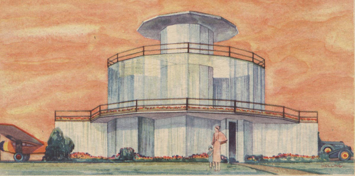 George Fred Keck designed House of Tomorrow