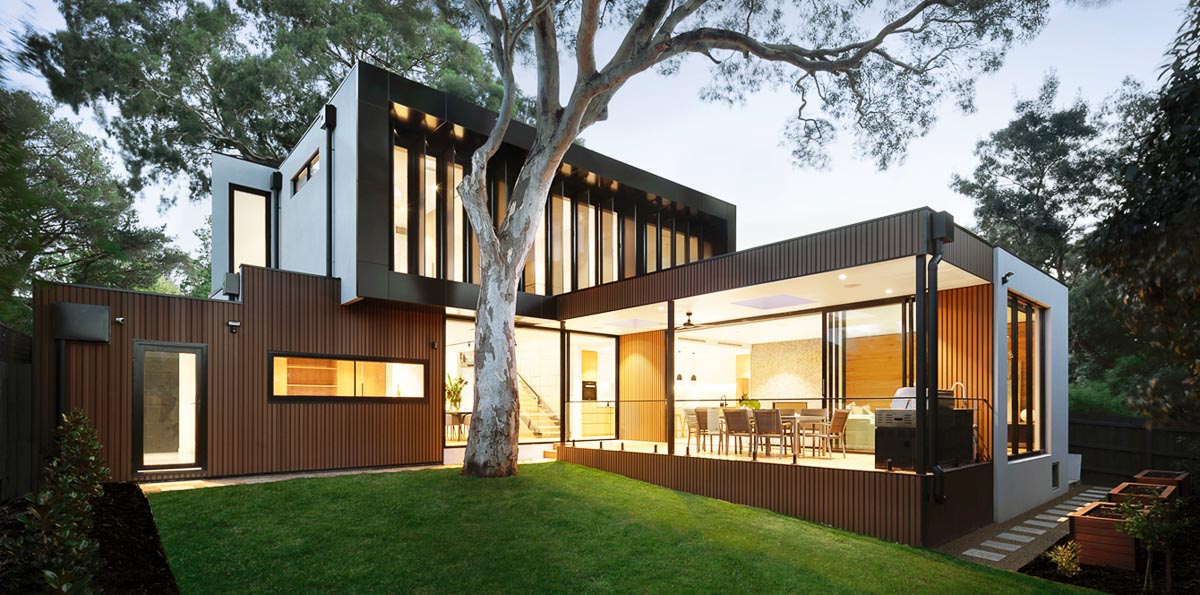 A modern smart home in Melbourne, Australia