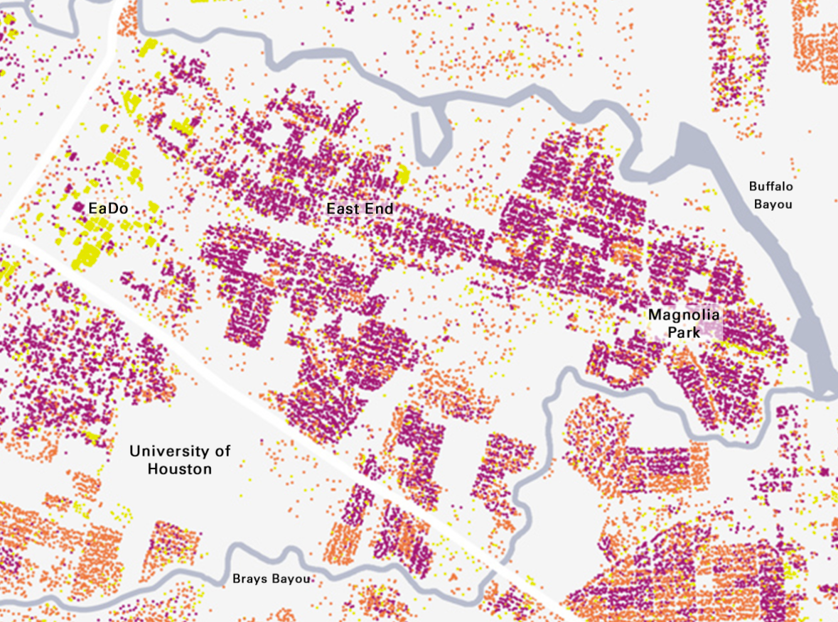 East End map detail