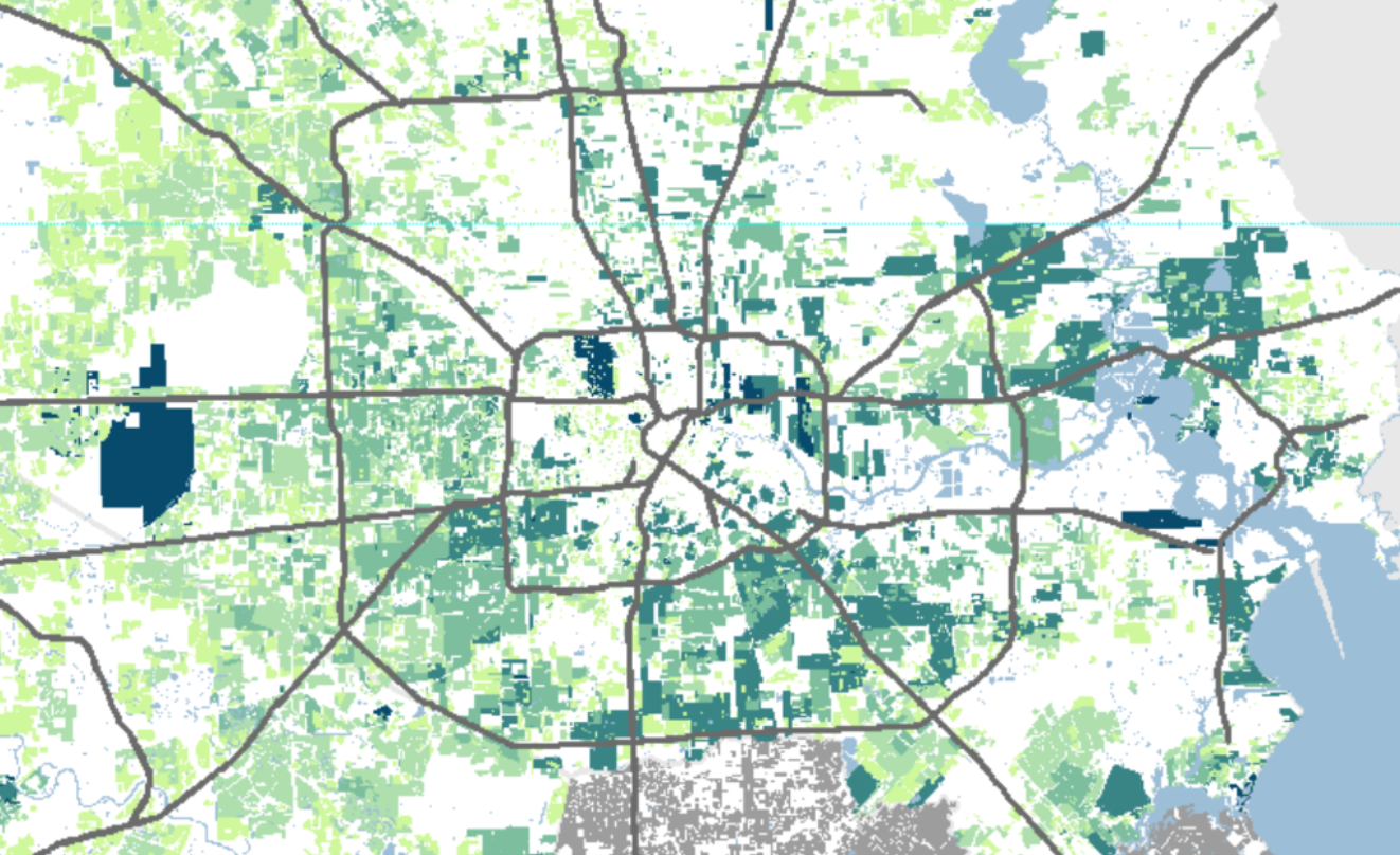Houston area highways map
