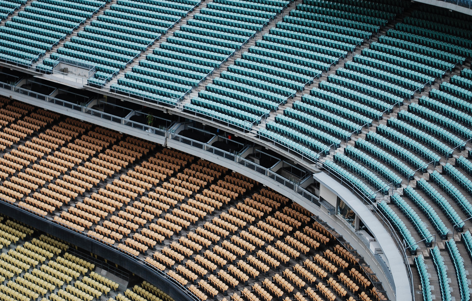 Dodger Stadium seats