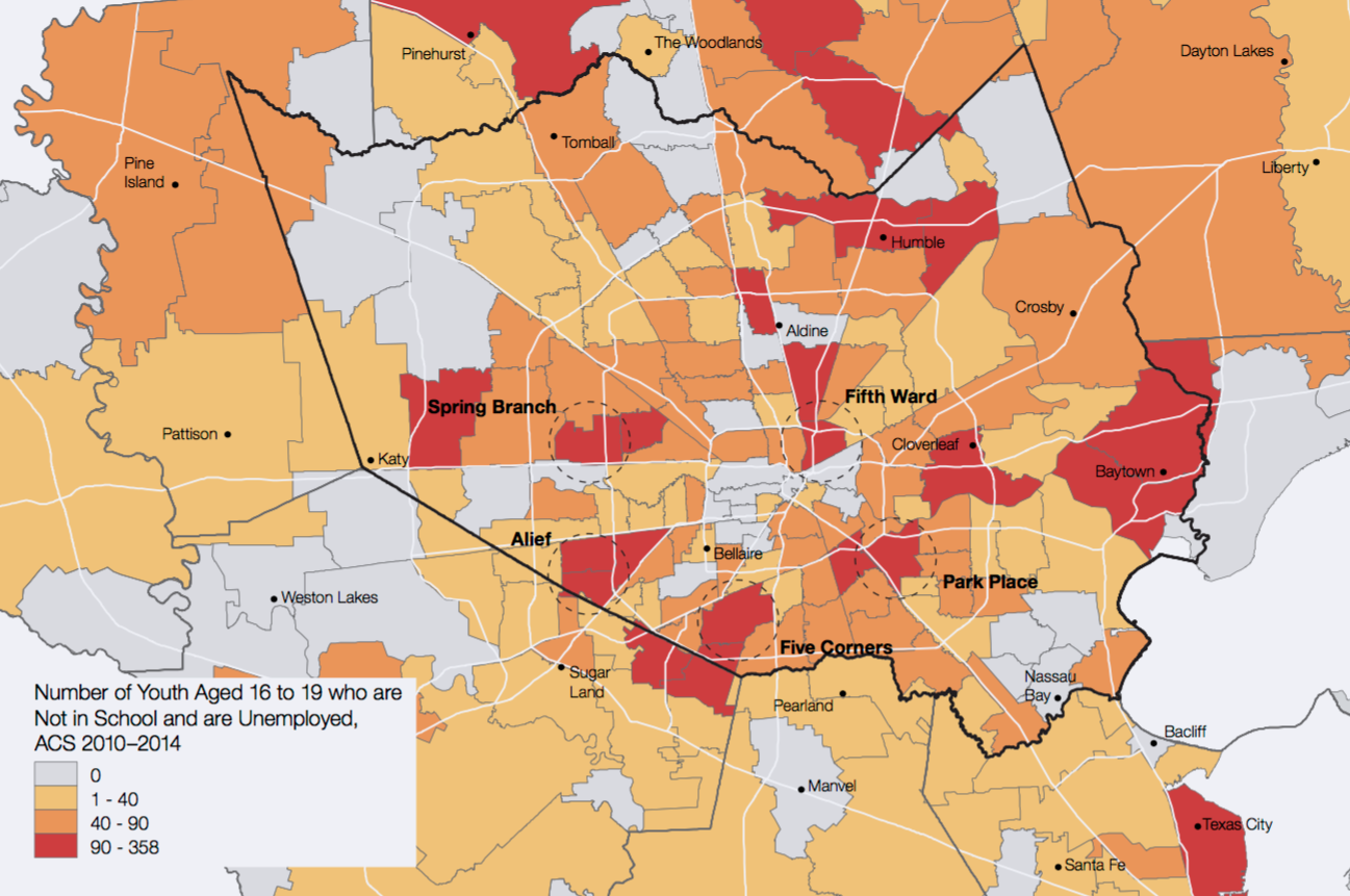 Harris County Opportunity Youth Map