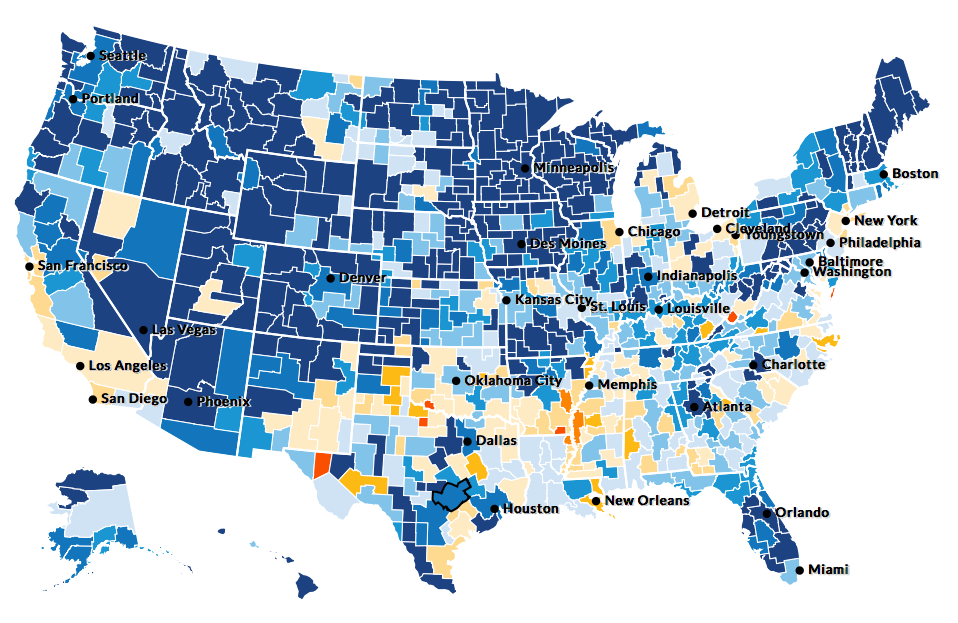 Black Population Growth in America