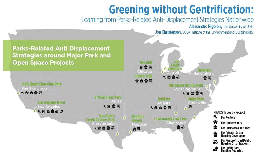 US cities that are greening without gentrification