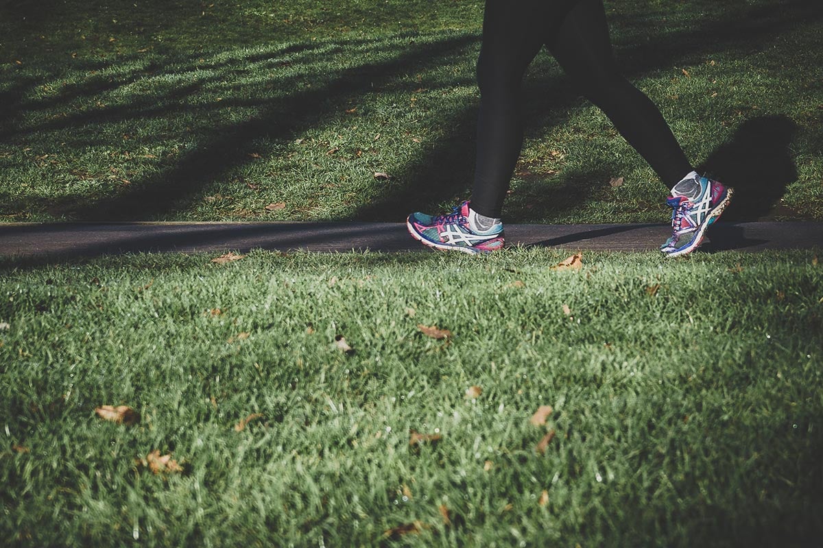 person jogging