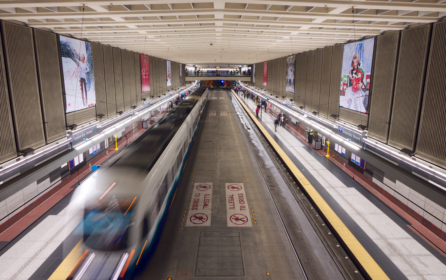 Seattle transit station, Frank Fujimoto