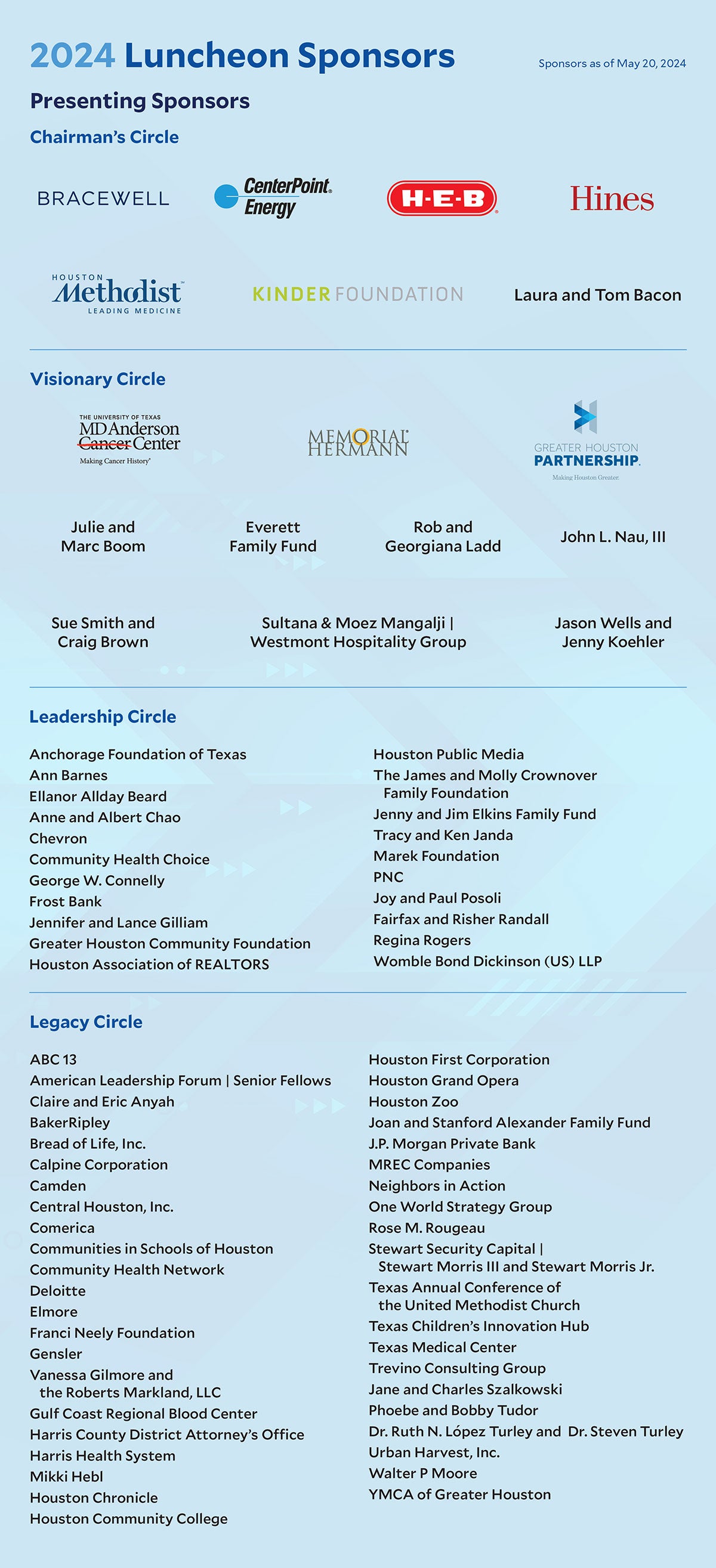 2024 luncheon sponsors