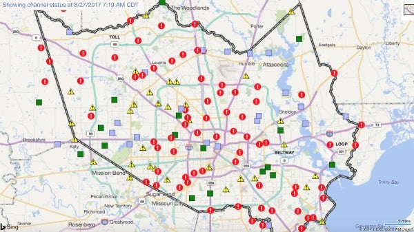 Flooding Harris County Hurricane Harvey