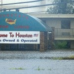 Hurricane Harvey Flooding. US Navy photo.