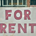For Rent sign