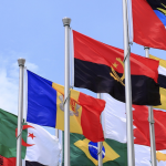 Multinational flags
