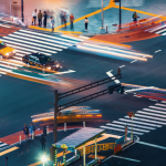 Pedestrian Street Crossing