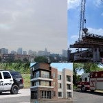Various scenes around Houston compiled into a collage.