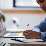 Man at computer