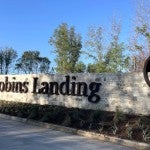 The Robins Landing development is on 127 acres of land, and will include 468 single-family homes.
