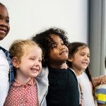 A group of students from different backgrounds