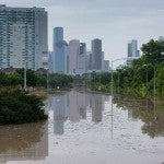 Image of flooding in Houston, Texas