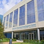 Image of Hattie Mae White Educational Support Center building, Houston Independent School District