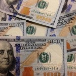 Stack of $100 bills