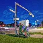 Street corner mural 