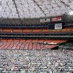 Evacuees in the Astrodome