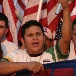 Immigration protest