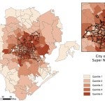 This map shows the prevalence of asthma across the Houston area
